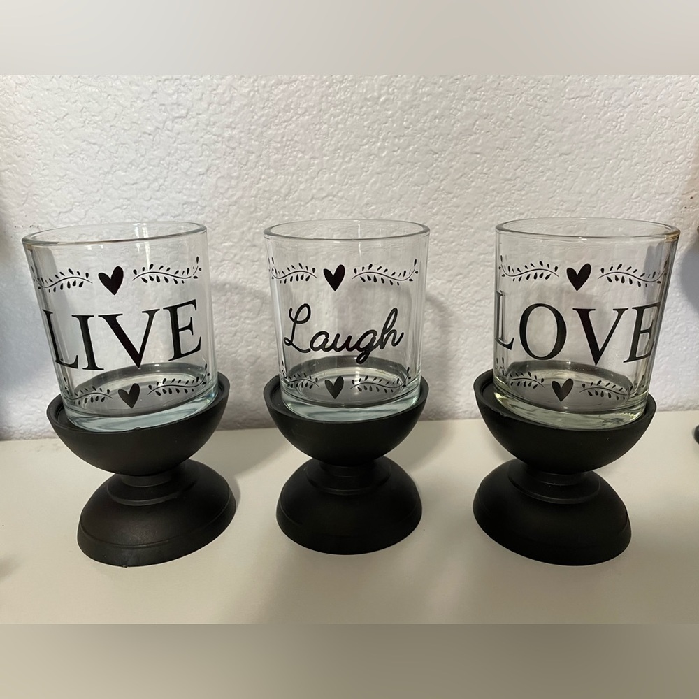 True Living Essentials 6 piece Votive Candle Holder Set
